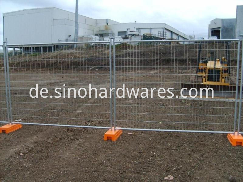 removable metal fence